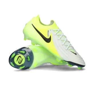 Football Boots Phantom GX II Elite FG Mtlc Silver-Black-Volt