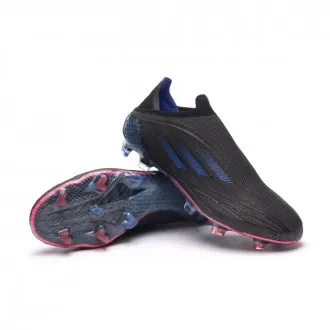 Football Boots X Speedflow + FG Black-Sonink-Solar yellow