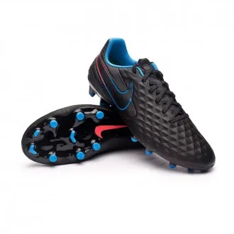 Football Boots Tiempo Legend 8 Academy FG/MG Black-Siren Red-Light Photo Blue-Cyber