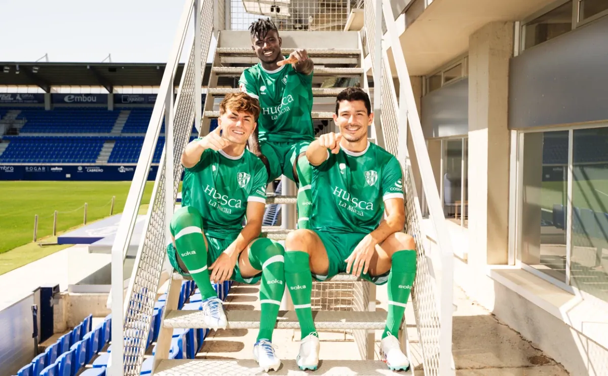 The third kit of Huesca 23/24