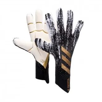 Guante Predator Pro Black-White-Gold Metallic