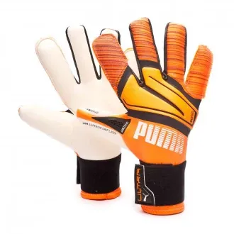 Gloves Ultra Grip 1 Hybrid Pro Shocking Orange-White-Black