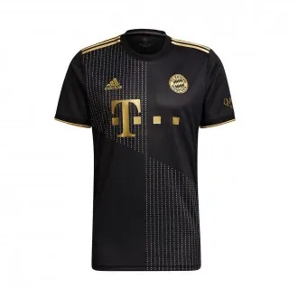 T-Shirt FC Bayern de Munich Away Jersey 2021-2022 Black