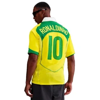 T-Shirt Brasil Ronaldinho Reissue Special Edition Opti Yellow-Apple Green-Apple Green