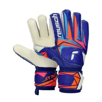 Gloves Kids Attrakt Advance  sharp blue-white-shocking orange
