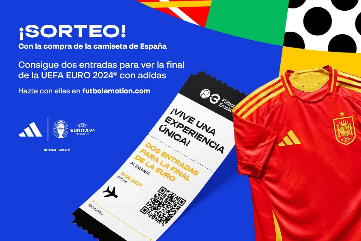 Win a trip to the final of Euro 2024 by buying a Spain jersey