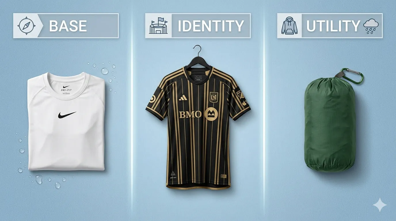 the 3-layer rule clothing for FIFA World cup 2026