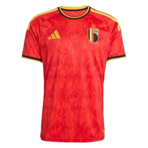 Belgium 2026 national team jersey red black yellow