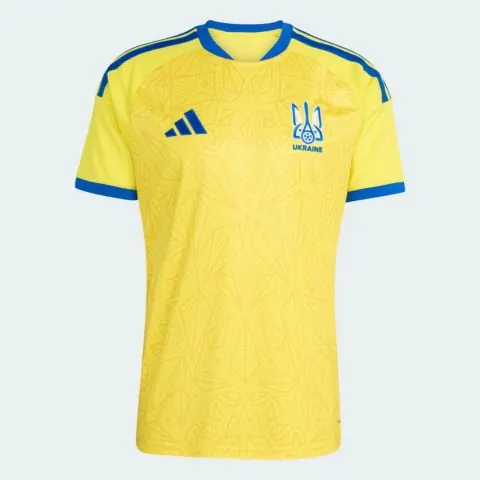 Ukraine 2026 national team jersey yellow blue