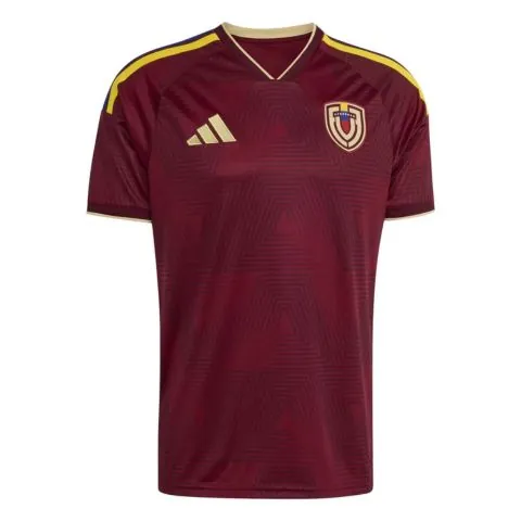 Venezuela 2026 national team jersey deep red burgundy