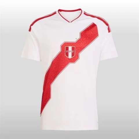 Peru 2026 national team jersey white red