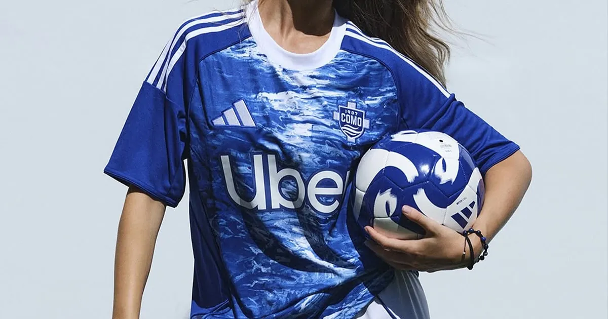 Como 1907 Drop adidas Home Shirt Design For 25/26 With Stunning Lake-Inspired Aesthetic