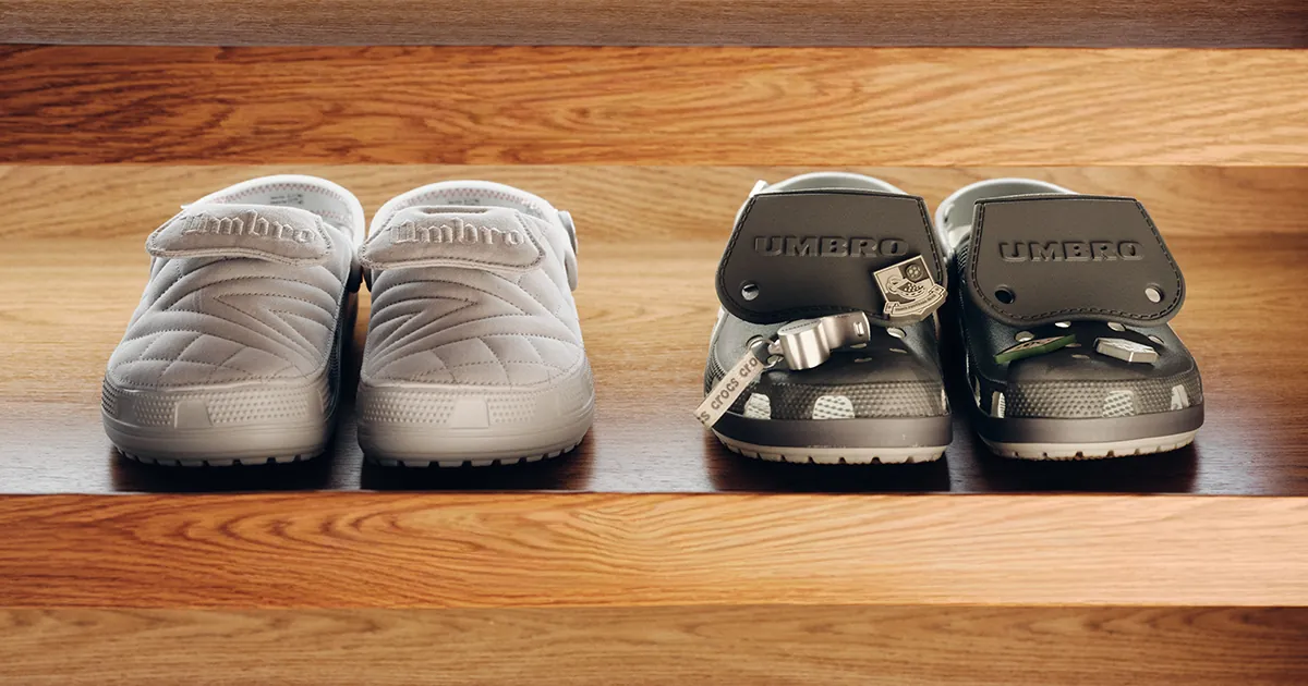 Crocs x Umbro Is the Collab You Didn’t Know You Needed