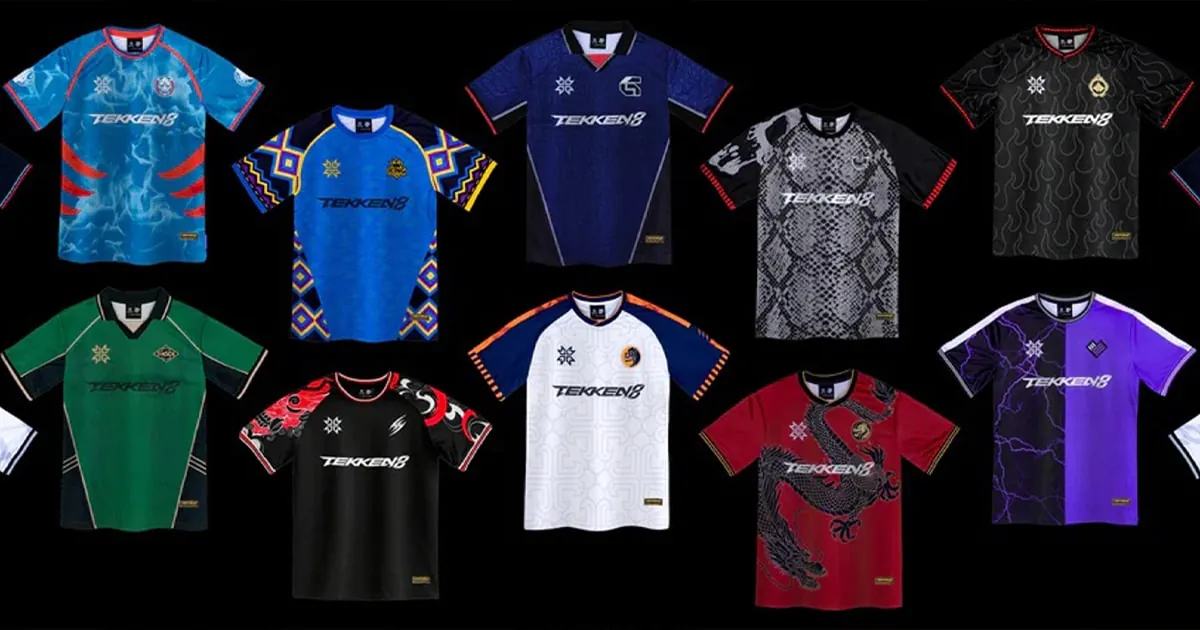 Dyenamik Drop TEKKEN 8 Jersey Collection