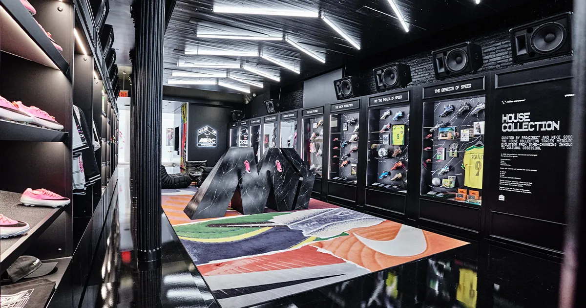 Inside House of Merc, Pro:Direct's World Cup Pop-Up