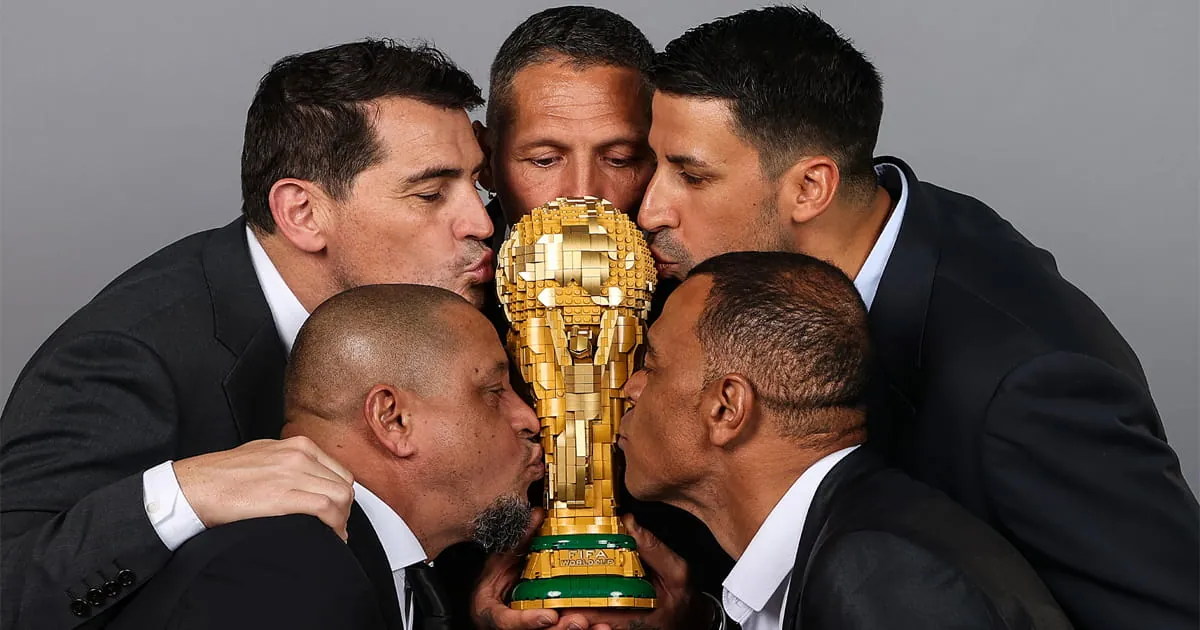 Legends Relive World Cup Glory With New LEGO Editions FIFA World Cup Official Trophy