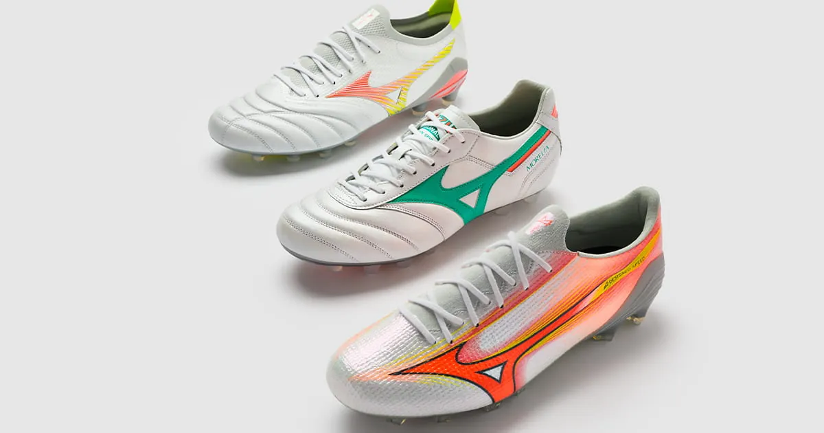 Mizuno Drop the Prism White Pack for the World Cup and the New Season Beyond