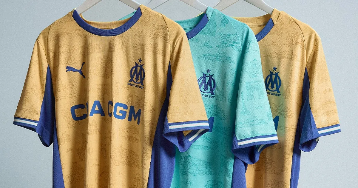 Olympique de Marseille & PUMA Launch Limited-Edition Fourth Kit