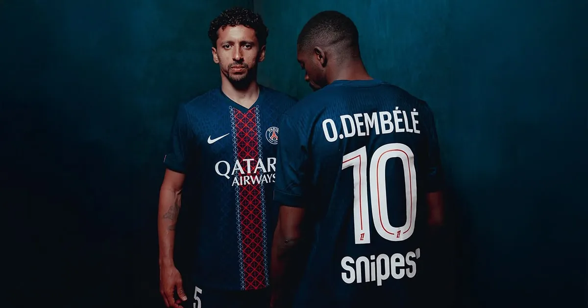 PSG Launch 25/26 Home Kit In Style With Nike