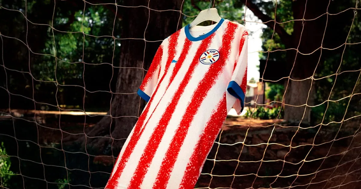 PUMA’s Paraguay 2026 Home Jersey Gives a Contemporary Twist on Traditional Stripes