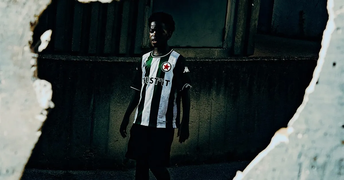 Red Star FC & Kappa Drop Gritty 25/26 Kits Designed By Tom Ducarouge