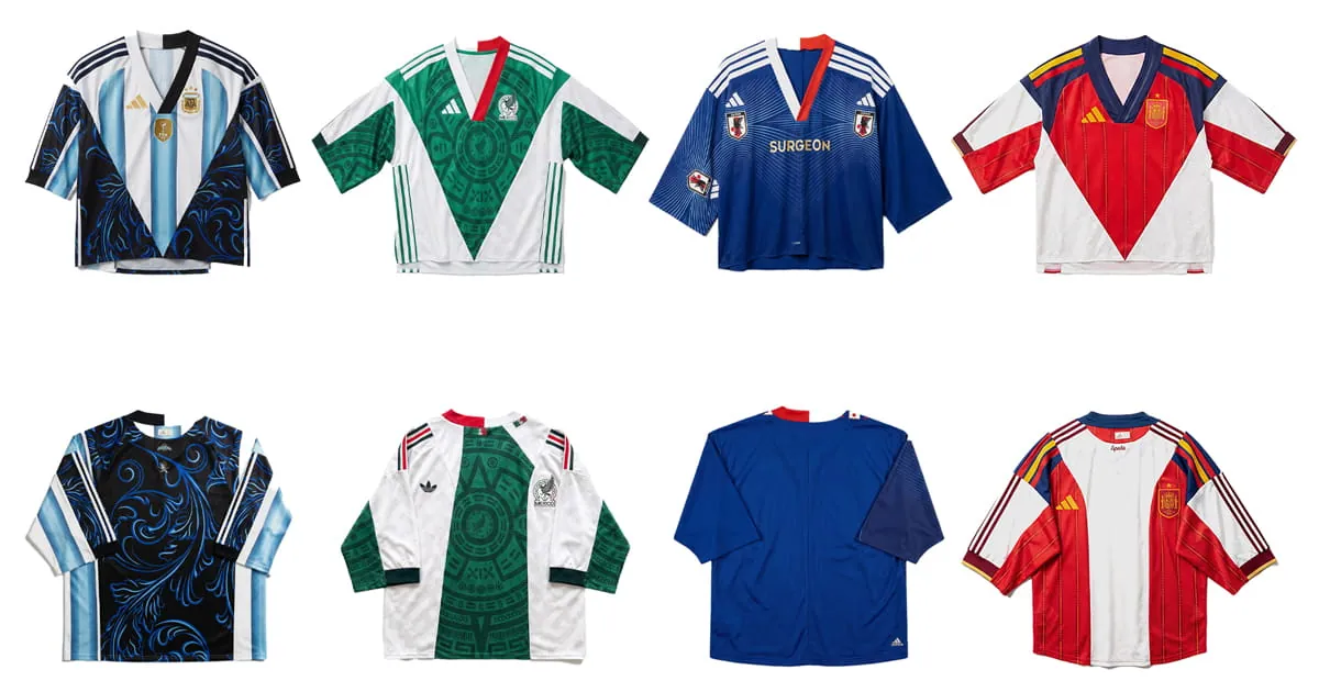 SURGEON Reimagines adidas World Cup 2026 Jerseys As One-Of-One Ponchos