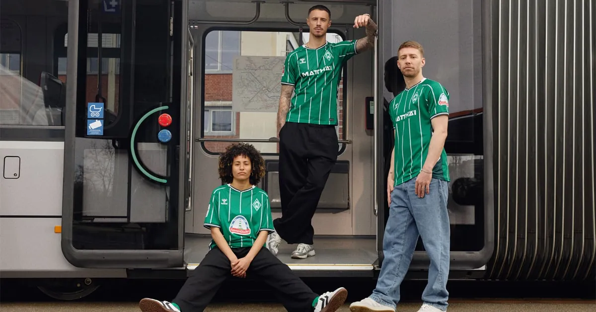 Werder Bremen & hummel Reveal 25/26 Home Kit Rooted In City Soul
