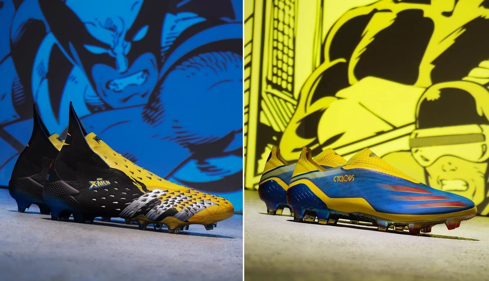 adidas x Marvel – Superhero Themed X-men Boots Released