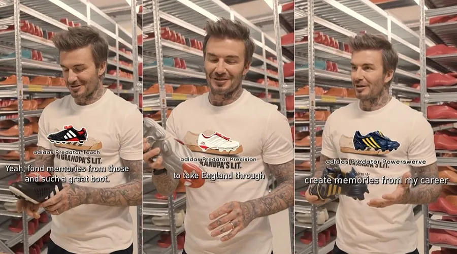 Stepping into Beckham’s Cleats: A Journey through His Iconic Boot Collection
