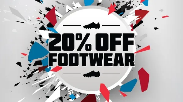 World Cup Fever – Take An Extra 20% Off Footwear!